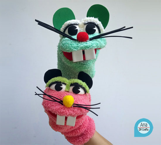 Mouse Sock Puppet