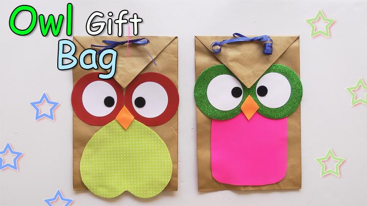 Owl Paper Gift Bags