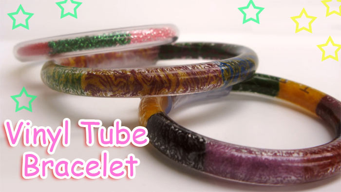 Vinyl Tube Bracelet