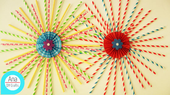 Straws ornament