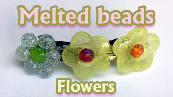 Melted Bead Flowers