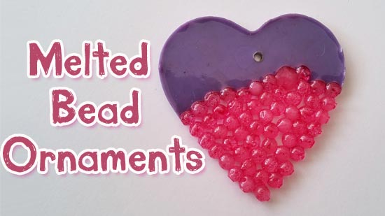 Melted Bead Ornaments