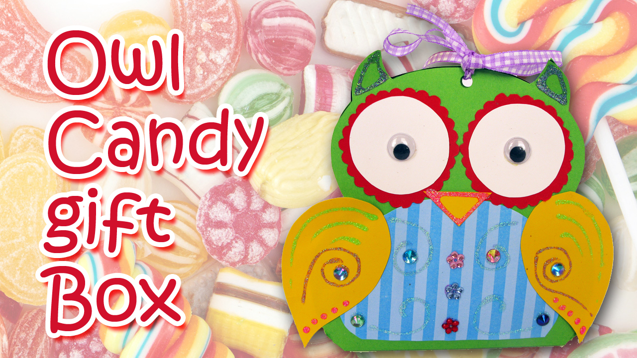 owl candy gift box