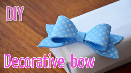 Decorative foam crafts bow – Ana|Diy Crafts