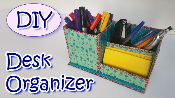 DIY Desk Organizer