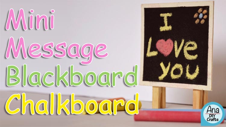 Mini Message Blackboard Chalkboard 