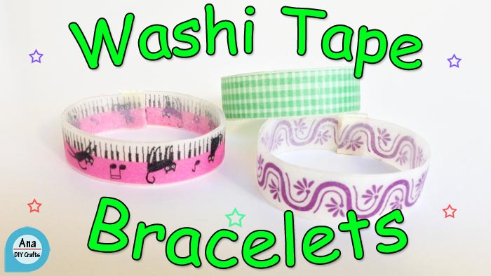 Washi Tape Bracelets