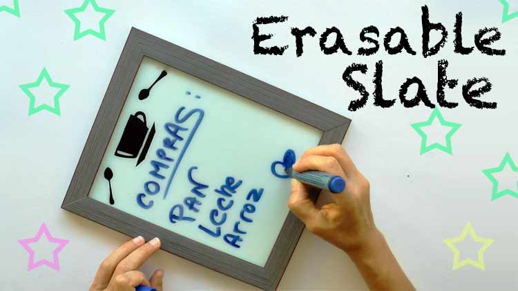 DIY Erasable Slate