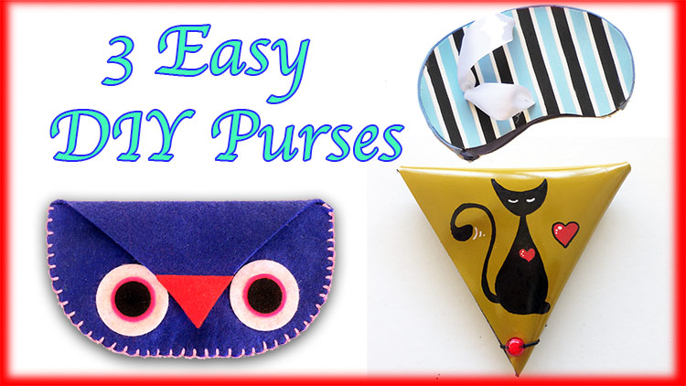 easy DIY purses